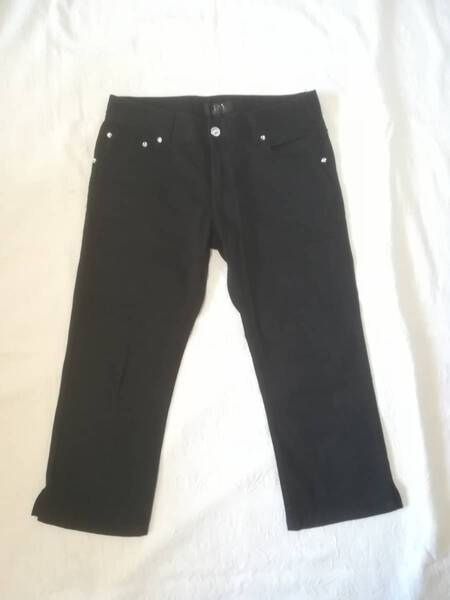 EMSEXCITE 七分丈 レディース ストレッチパンツ M