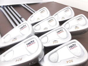 本間ゴルフ◆◆ 最高級 軟鉄鍛造 TOUR WORLD 904 FORGED 日本製 ◆◆豪華８本組!!!