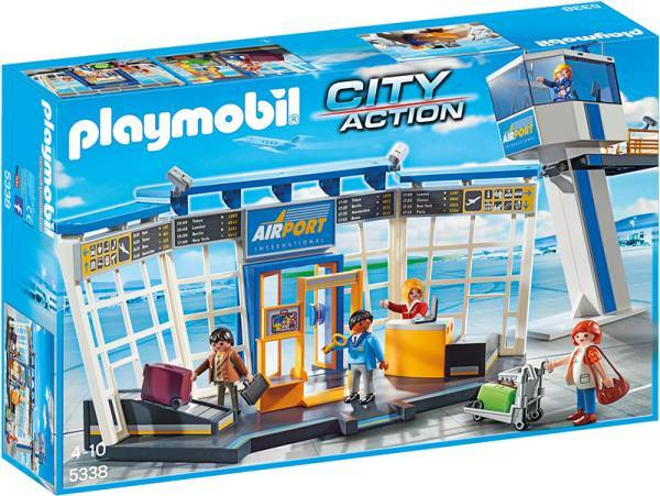 送料無料 即決＊プレイモービル 5338 空港 管制塔 新品 playmobil