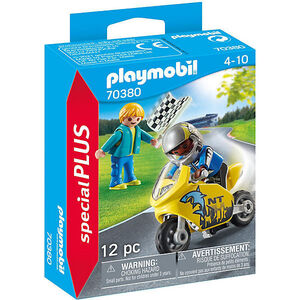 即決！新品 PLAYMOBIL 70380 スペシャルプラス レーシングバイク プレイモービル