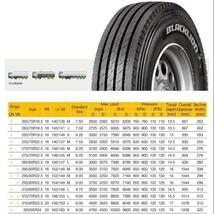 265/70R19.5 18PR 143/141J BT165 新品 トラックタイヤ 大型車用 ブラックライオン BLACKLION_画像2