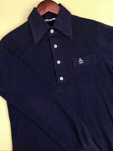 マンシングウェア Munsingwear ゴルフウェアー 半袖 シャツ メンズ Mサイズ ボロボロ