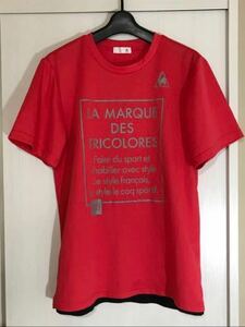 ルコック le coq sportif ルコックスポルティフ Ｔシャツ メンズ 半袖 Mサイズ スポーツウェアー ジムウェアー