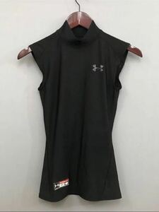 アンダーアーマー UNDER ARMOUR ベースボールウェアー 野球 ノースリーブ タンクトップ シャツ ブラック 劣化品 SMサイズ