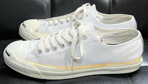 コンバース ジャックパーセル レザー 白 27cm ホワイト CONVERSE JACK PURCELL