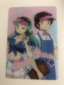  Urusei Yatsura Lawson limitation wafers card collect box rare Lawson .. under .. illustration Ram ... Kirakira 