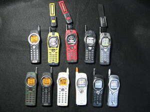 * Casio CASIO G'z One mobile telephone mock-up 11 pcs. set *