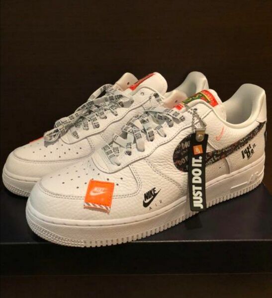 【新品未使用】NIKEナイキ★AIR FORCE 1 '07 PRM JDI (JUSTDOIT)エアフォース1