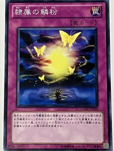 遊戯王 ノーマル 罠 1枚 隷属の鱗粉 GAOV