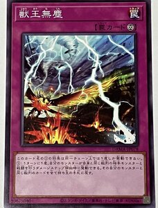 遊戯王 ノーマル 罠 1枚 獣王無塵 DAMA