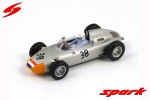 ■スパークモデル 1/43 1962 ポルシェ718 #38 G.de.ボーフォール フランスGP