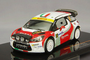 ■イクソ 1/43 2011 シトロエンDS3 WRC #5 R.カペッロ モンツァラリー