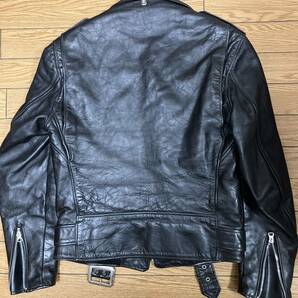 ショット schott 黒タグ ビンテージ ライダース punk パンク 36 ビンテージ ライダース サボテンタグ ワンスター one star の画像7