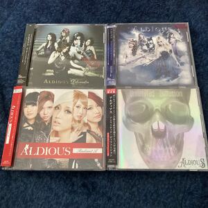 ALDIOUSアルディアス　CD+DVD デイズドアンドディライト・アンリミテッドディフュージョン・Radiant A・ディターミネイション(通常盤) 