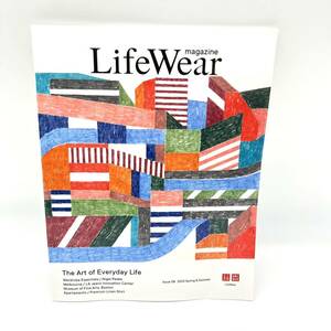 UNIQLO LifeWear magazine 2023 ss ユニクロ　カタログ 雑誌　スプリング　サマー　本　ライフウェア　マガジン