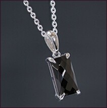 【輝 】高品質 輝きのミラーカット ブラック ダイヤモンド ネックレス(18K/刻印有 SV925 K14 4422_画像1