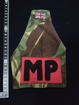 イギリス軍　MP章 & ブラッサード used品　　90年代_画像1