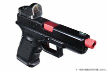 DCI-SLOP-011R　DCI Guns M11ネジ-M14逆ネジ変換アダプター専用マズルプロテクター RED_画像3