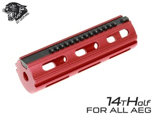 ZC-PSTN-002　ZC LEOPARD AEG アルミニウム 強化ピストン MIMハーフティース 14T