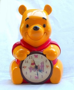  Disney Pooh put clock secondhand goods wall clock operation has been confirmed 