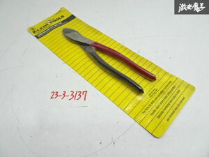 未使用 アウトレット KLEIN TOOLS クラインツール 圧着工具 CRIMPING AND CUTTING TOOL NO.1006 全長 約24.5cm Made in USA 棚9-4-H