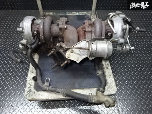 トヨタ 純正 JZS161 16 アリスト 2JZ-GTE タービン 過給機 ツイン