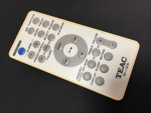 - SR-L250i TEAC iPod対応CDサウンドシステムリモコン RC-1187W