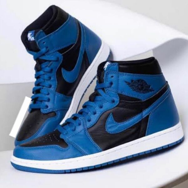 ナイキ　エアジョーダン1 Air Jordan 1High OG Dark Marina BlueハイOG ダークマリーナブルー 