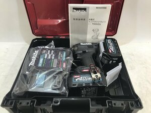 【未使用品】makita 40V充電式インパクトドライバ TD002GRDXB / IT3UMM7S3QSN