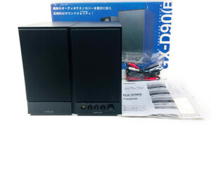 完動品 美品 ONKYO WAVIO アンプ内蔵スピーカー 15W+15W GX-D90(B) /ブラック 貴重 レア ヴィンテージ