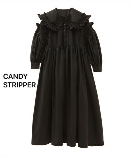 BIG FRILL COLLAR DRESS キャンディーストリッパー