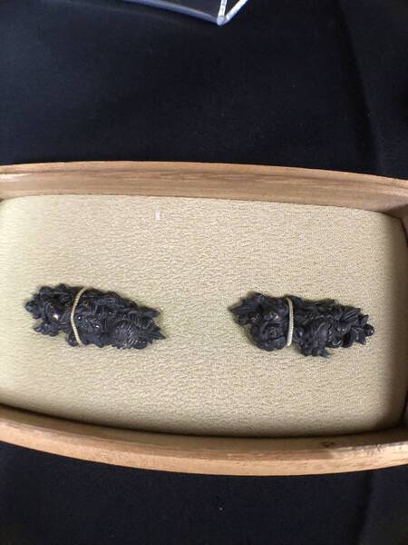 〇 刀装具・目貫・獅子牡丹・刀剣・金工・(13)