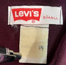 Levi''s リーバイス　Sサイズ メンズ　アメカジ　古着　パープル　ウエスタンシャツ 長袖シャツ_画像3