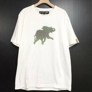 0* new goods unused HUNTING WORLD( hunting * world ) T-shirt L white *0