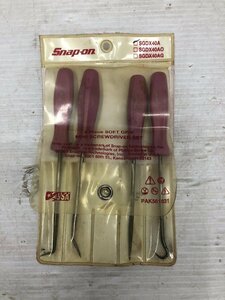 【中古品】Snap-on ピックツールセット 3ASH45A、3ASH90A、3ASHA、3ASHAA ※4本セット 〇〇　 IT7E35K5984C