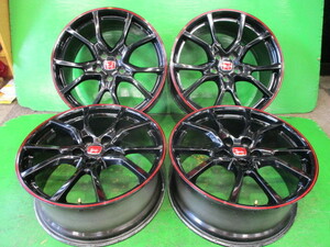 ホンダ/シビック/タイプR/FK8/純正☆20インチ/8.5J+60☆5/120☆中古/4本/大口径/ブラック/レッドライン/PCD120/格安/即決