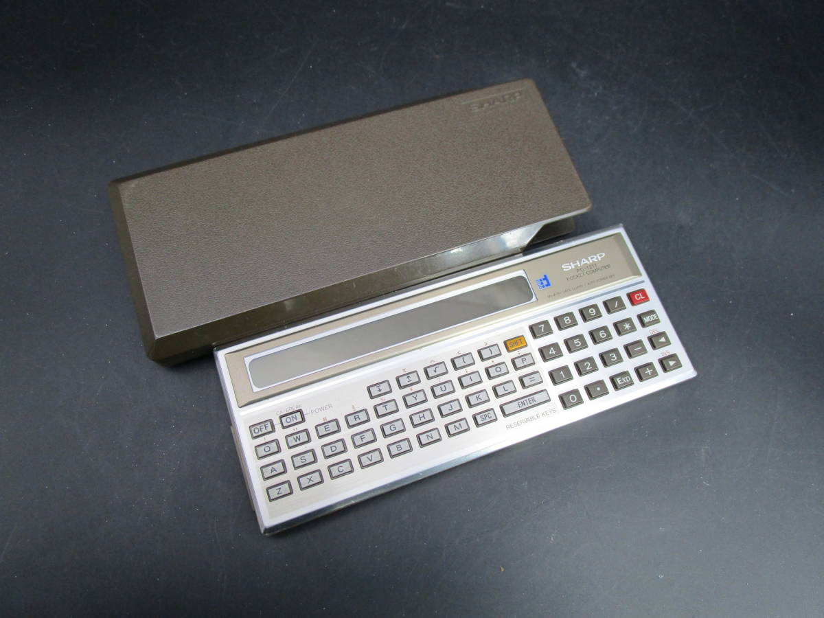 ヤフオク! -シャープ ポケットコンピュータの中古品・新品・未使用品一覧