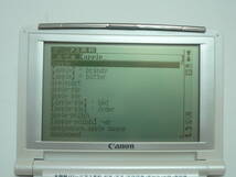 Canon キャノン wordtank V30 電子辞書★動作品_画像3