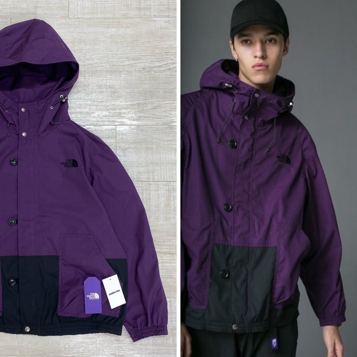 在庫処分・数量限定 【THE NORTH FACE PURPLE LABEL】撥水マウンテン