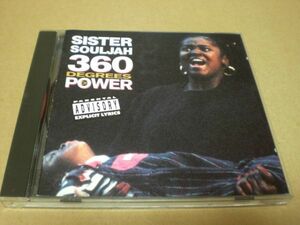 w4864【CD】Sister Souljah / 360 Degrees Of Power / シスター・ソウルジャー