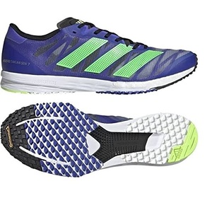 Неиспользованный adidas adidas adidas adizero takumi sen 7 22,5 см H67520 Sonic Ink