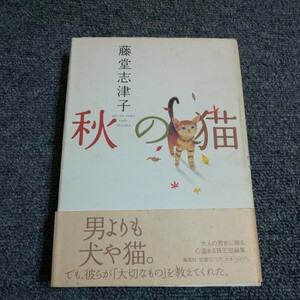 【初版】秋の猫 　藤堂志津子/著