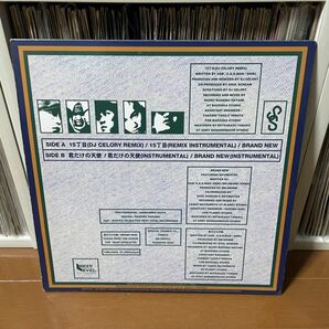 SOUL SCREAM / 15丁目 DJ CELORY REMIX 12inch LP レコード / 君だけの天使 / 90's 日本語ラップ J-RAP HIPHOP / RHYMESTER /の画像2