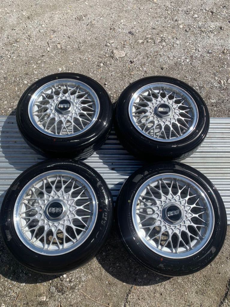 BBSホイール 14インチPCD100 4穴 6J 軽自動車、旧車等に
