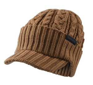  Shimano * вязаная шапка CA-01BV( Brown ) свободный размер 