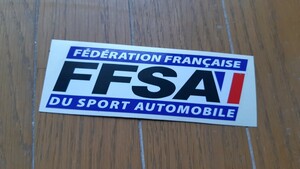 フランス自動車競技連盟 FFSA フランス ラリー レアステッカー ラリー レース 雑貨 シトロエン ルノー プジョー citroen renault peugeot 