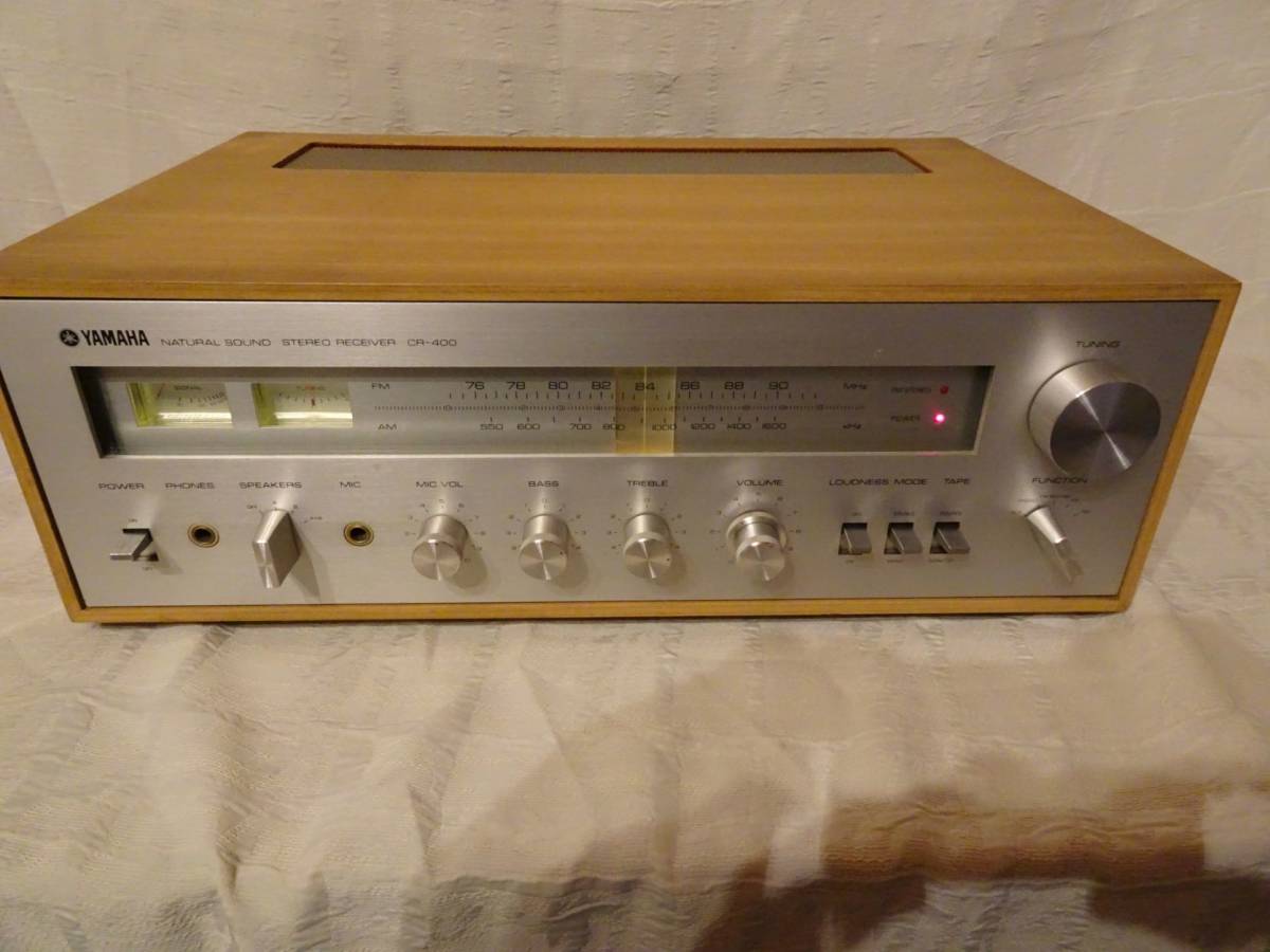 YAMAHA ヤマハ ステレオレシーバー CR-400 オーディオアンプ-
