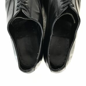 Made in Japan★REGAL/リーガル★本革/マッケイ製法/ストレートチップ/バルモラル【24.5/黒/BLACK】ビジネス/dress shoes◆B-105の画像7