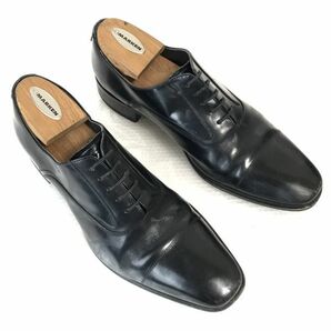 Made in Japan★REGAL/リーガル★本革/マッケイ製法/ストレートチップ/バルモラル【24.5/黒/BLACK】ビジネス/dress shoes◆B-105の画像2