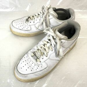 NIKE/ナイキ★NIKE AIR FORCE 1 LOW/08/レザースニーカー【28.5/10.5/白/white】315122-111/エアフォース1/sneakers/Shoes/trainers◆C-59